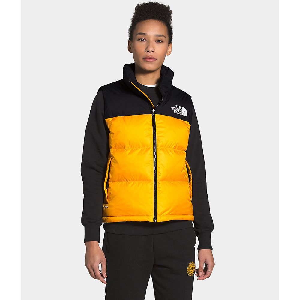 The North Face Nuptse Jacket Womens Australia - The North Face 1996 Retro Gold (XWC-368051)